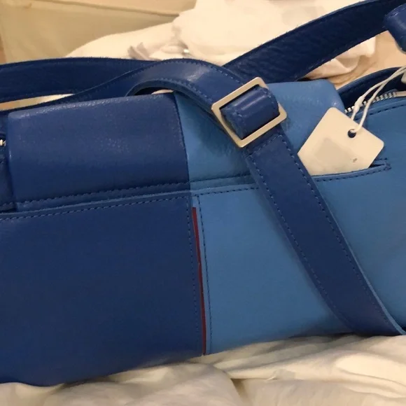 HAMMITT VIP OASIS COLOR BLOCK LEATHER BAG NWT - Picture 2 of 8